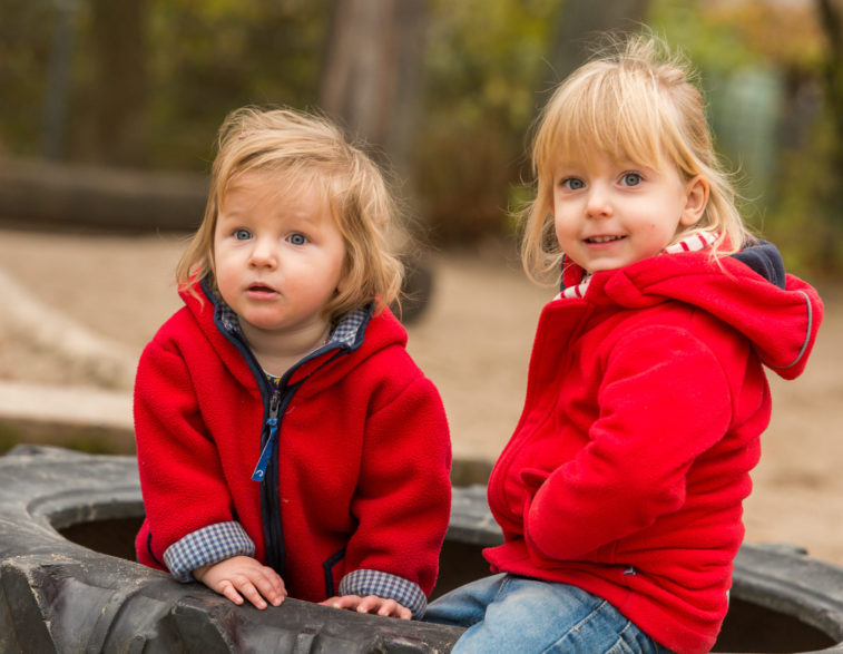 Kindergartenfotografie - Geschwisterkinder