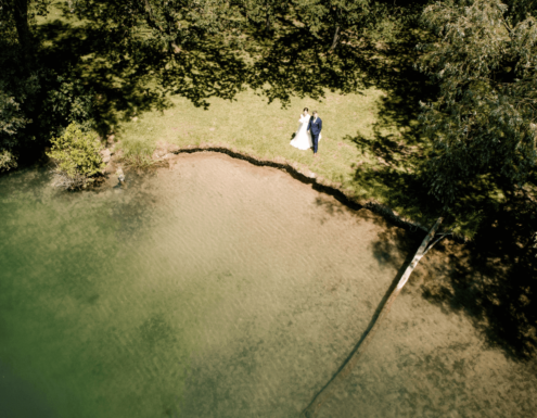 Hochzeitsfotografie - Drohnenfotografie